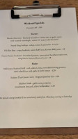 The Malthouse menu