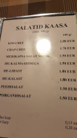 Ariran menu