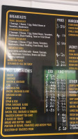 Sherburn Cafe menu