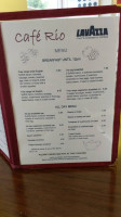 Cafe Rio menu