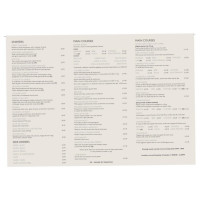 The Shakespeare Inn menu