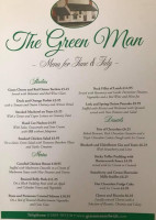 Green Man Inn menu