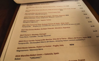 Winedown menu