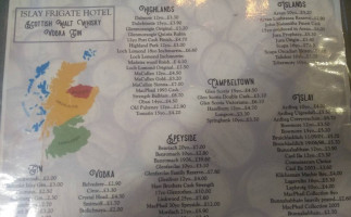 The Anchorage Bistro menu