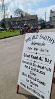 The Old Smithy Tearooms outside