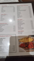 Tandoori Mahal menu