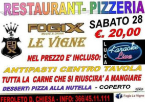 Fogix Pizzeria Music Drink food