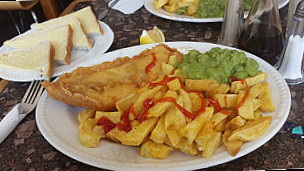 Barnys Fish Chips food