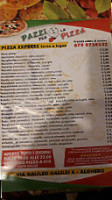 Pizzeria Pazzi Per La Pizza menu