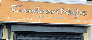 Tandoori Night menu