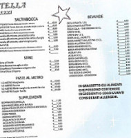 Pizzeria Stella menu