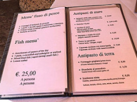 La Buona Forchetta menu