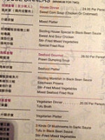 Golden Fryer menu