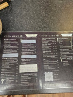 Pavilion Cafe menu