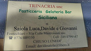 Trinacria menu
