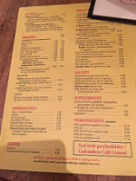 Grand Cafe Frajo's menu