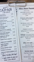 The 21 High Street menu