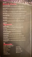Nawaab (tong, Bradford) menu