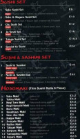 Ke Sushi menu