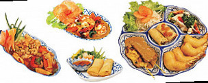 Hot Gott Thairestaurang food