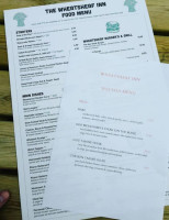 The Wheatsheaf Inn menu