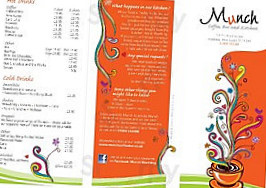 Munch Coffee Kitchen menu