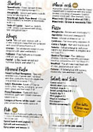 Neomed Mediterranean menu