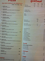Hallingby Grill Pizza menu