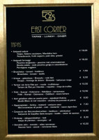 East Corner menu