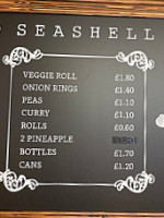 Seashell menu