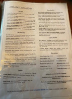 The Mill Inn menu