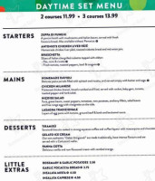 Carluccio's menu