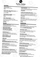 Katie Daly's Bar And Restaurant menu