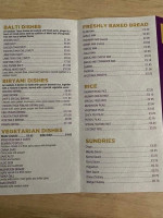 Kinara Indian Cuisine menu