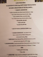 Betulla's menu