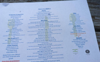 The Hare And Hounds menu