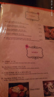 Tarboush Cafe menu