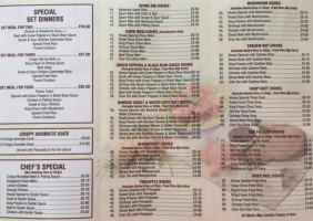 Lucky 8 Chinese Take Away menu