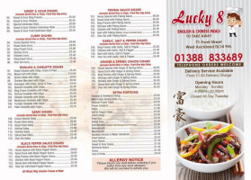 Lucky 8 Chinese Take Away food