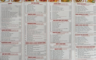 May Hong Chop Suey House menu