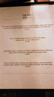 Rose And Crown menu