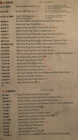The Chef Imperial Woodstock menu