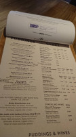 Treacle Mine menu