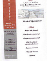 La Locanda Del Buongustaio menu