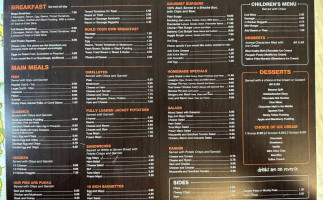 Pagham Beach Cafe menu