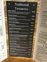 The Red Lion, Winfrith menu