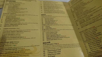 The Thai Elephant Two menu