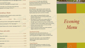 Farmhouse menu