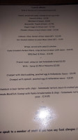 Westford Inn menu