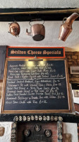 The Stilton Cheese Inn menu